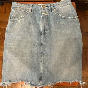 Closed denim mini skirt